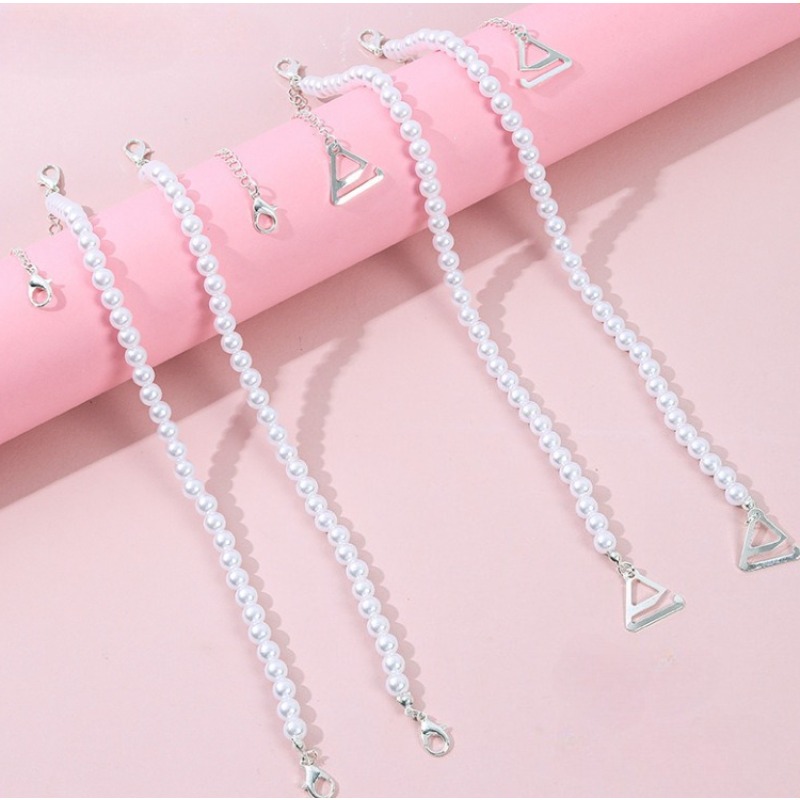 フェイクパールブラジャー肩装飾弾性ストラップ親密なアクセサリ - Wedding Dress Supply のレビューと価格