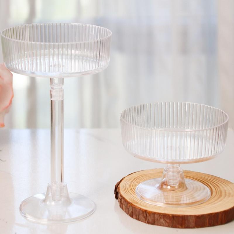 ** 10個入りプラスチックマティーニグラス使い捨て透明シャ - Champagne Tower Set のレビューと価格