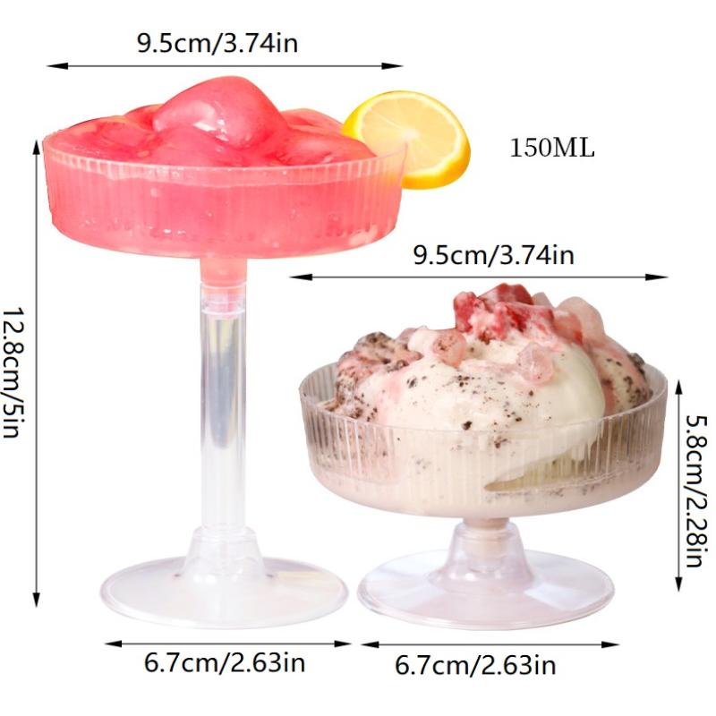 10 個結婚式のパーティー用プラスチックマティーニグラス使い - Champagne Tower Set のレビューと価格