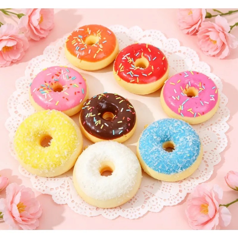 QQドーナツスクイッシー、ゆっくり戻る7cmドーナツ冷蔵庫ス - Wedding Qq のレビューと価格